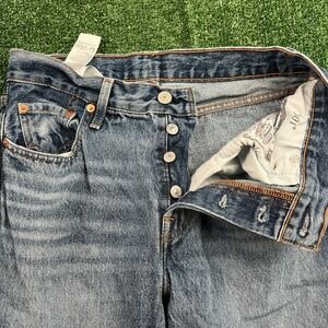 Levi's 501 '90s Jeans Women's 28x30 Light Wash Blue Button Fly Cotton Big E